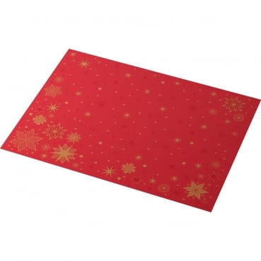 Duni Bio Dunicel® Tischsets Stargazing Red, 30 x 40 cm Duni Bio Dunicel® Tischsets Stargazing Red, 30 x 40 cm.