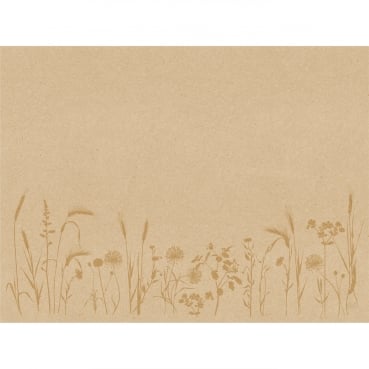 Duni Papier Tischsets Meadow Natural, 30 x 40 cm