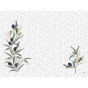 Duni Papier Tischsets Olive Garden, 30 x 40 cm