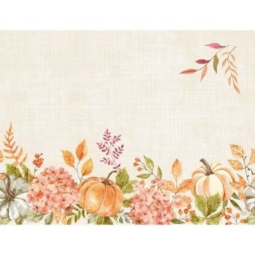 Duni Papier Tischsets Spicy Pumpkin, 30 x 40 cm