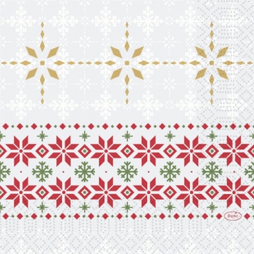 Duni Zelltuch Servietten Tradition, 33 x 33 cm