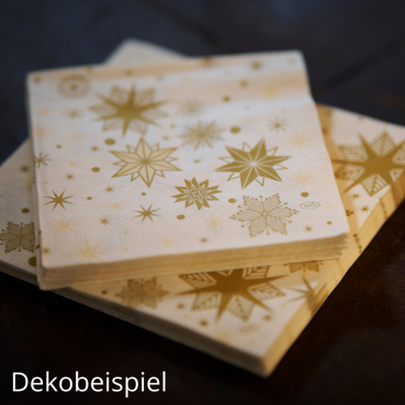 Dekobeispiel - Duni Stargazing Cream.