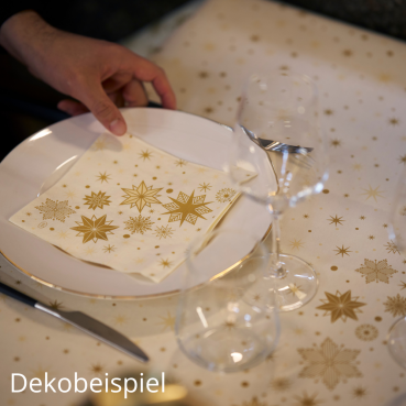 Dekobeispiel - Duni Stargazing Cream.