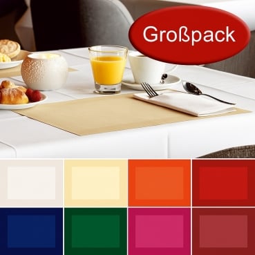 500er Pack Duni Tischsets Linnea in 8 Farben