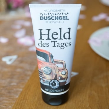 Naturkosmetik Duschgel -Held des Tages-