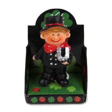 Gastgeschenk Silvester, Schornsteinfeger im Display, Nr. 3