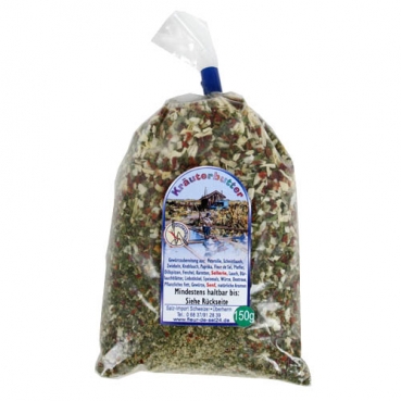Gourmet Gewürzmischung Kräuterbutter, mit Fleur de Sel, 150g