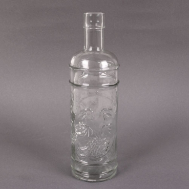 Glas Flaschenvase Vintage, Ornamente, 23 cm, Nr. 1