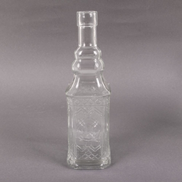 Glas Flaschenvase Vintage, Ornamente, 23 cm, Nr. 2