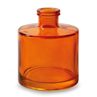 Kleine Glas Vas in Orange, 95 mm