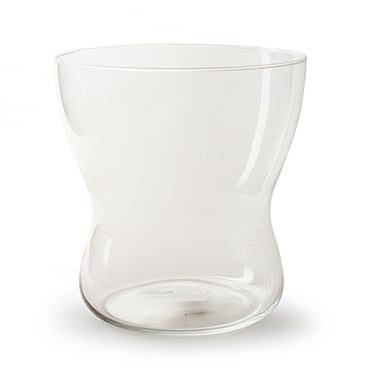 Großes Glas Windlicht Mania, Vase, Dekoglas, klar, 20 cm