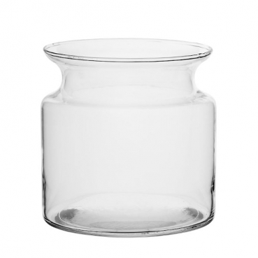 Glas Windlicht, Vase Bose, klar, 15 cm