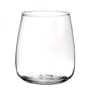 Glas Windlicht, Vase Alzada, klar, 17 cm