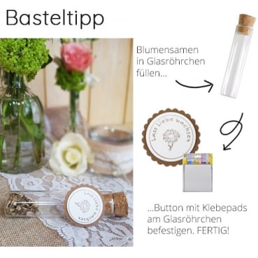 Glasröhrchen mit Korken, Flaschenpost, 11 cm Glasröhrchen mit Korken, 11 cm