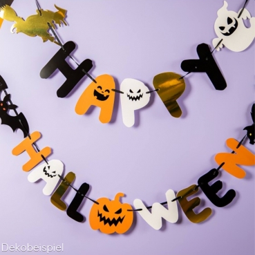 1,5 Meter Partykette Happy Halloween 1,5 Meter Partykette Happy Halloween.