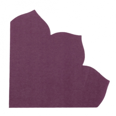 15er Pack Japan Servietten in Aubergine, 30 cm