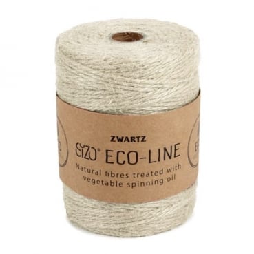 150 Meter Sizo®Jute Schnur in Wollweiß, 3 mm.