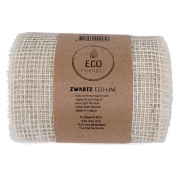 10 Meter Jute Tischband, schmal, grobmaschig in Creme, 15 cm 10 Meter Jute Tischband, schmal, grobmaschig in Creme, 15 cm.