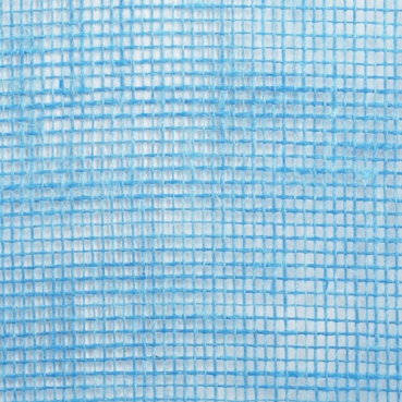 5 Meter Jute Tischläufer in Hellblau, 30 cm