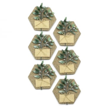 Klebe Sticker 3D Eukalyptus