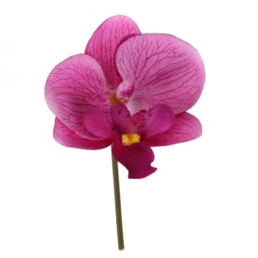 Kunst Orchideenblüten in Lila, 70 mm