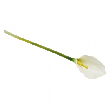 Kunstblume Calla in Weiß, Real Touch Oberfläche, 67 cm Kunstblume Calla in Weiß, Real Touch Oberfläche, 67 cm.