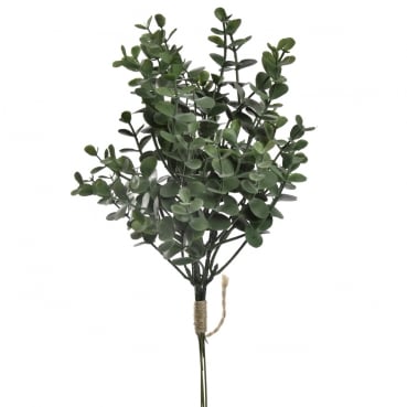 Kunstblume Eukalyptus Bündel, 25 cm