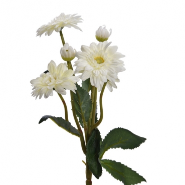 Kunstblume Gerbera Strauss in Weiß, 34 cm Kunstblume Gerbera Strauss in Weiß, 34 cm.
