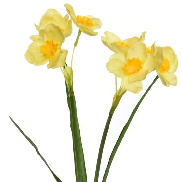 Kunstblume Narzissen, Osterglocken, 51 cm.