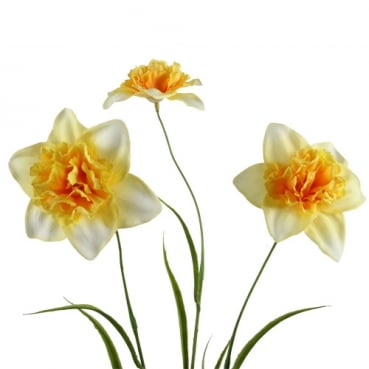 Kunstblume Narzissen, Osterglocken, 68 cm