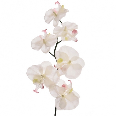 Kunstblume Orchidee in Weiß, 77 cm Kunstblume Orchidee in Weiß, 77 cm.