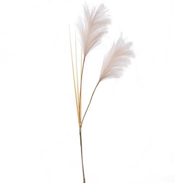 Deko Kunst Pampasgras Wedel in Zartrosa, 69 cm