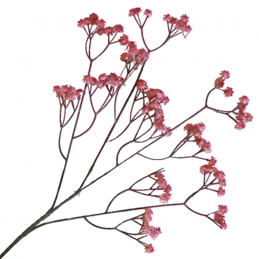 Kunstblume Schleierkraut, hochwertig, in Altrosa, 60 cm.