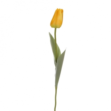 Kunstblume Tulpe in Gelb, 64 cm