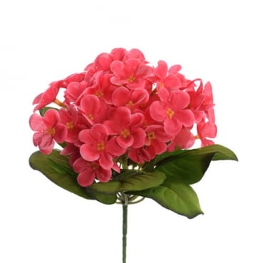 Kunstblume Veilchen in Pink, 18 cm