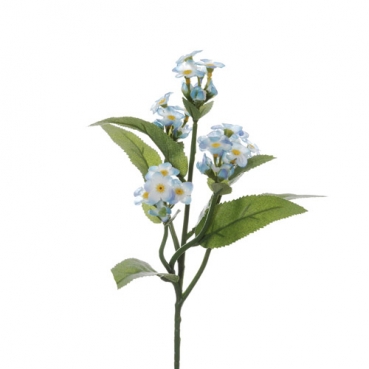 Kunstblume Vergissmeinnicht in Blau, 24 cm
