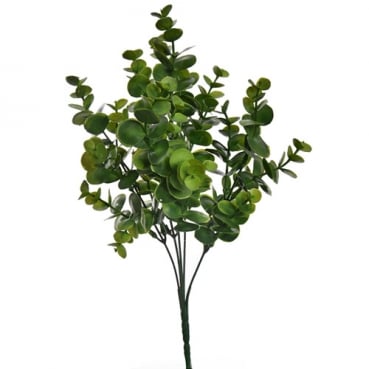 Deko Eukalyptusbusch Zweig, 33 cm