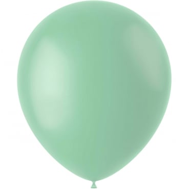 10 Luftballons in Eukalyptus, 33 cm Durchmesser
