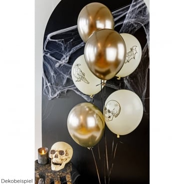 Luftballon Set Halloween Dekobeispiel für das Luftballon Set Halloween.