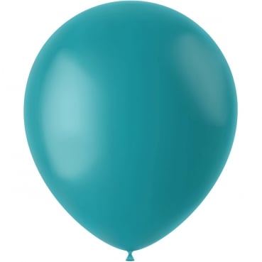 10 Luftballons in Petrol, 33 cm Durchmesser