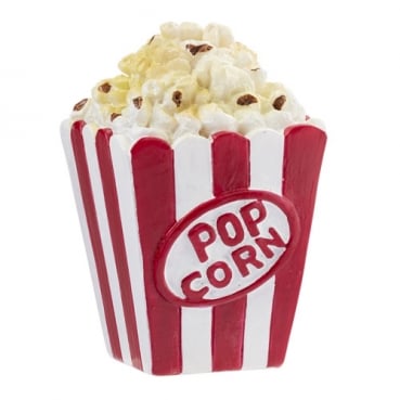 Miniatur Deko Popcorn Tüte, Kino, 50 mm, für Geldgeschenke