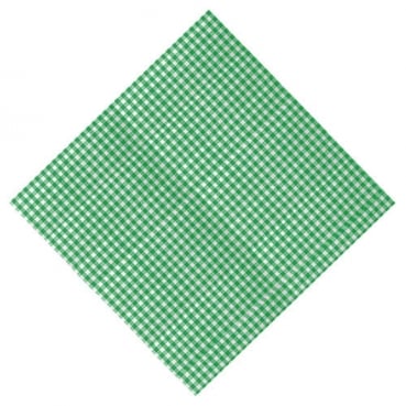Airlaid Papier Mitteldecke Karo in Dunkelgrün, 80 x 80 cm