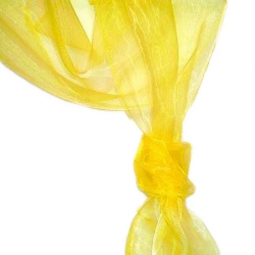 Organza Dekostoffe 1,45 x 3,00 Meter in Gelb