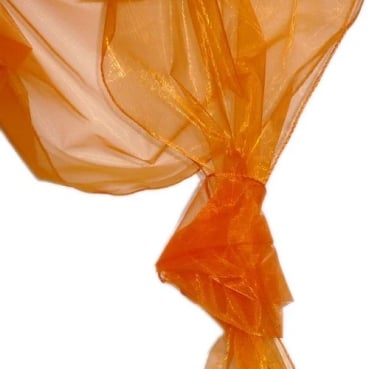 Organza Dekostoffe 1,45 x 3,00 Meter in Orange