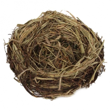 Osternest, Osterkörbchen aus Naturmaterial, 19 cm.