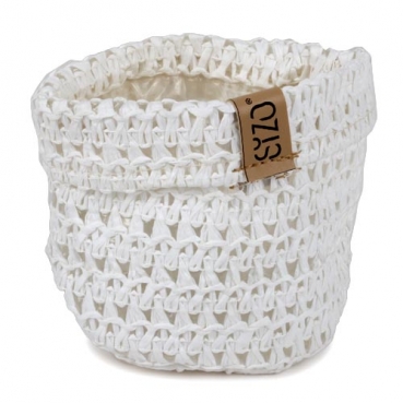 Allround Papier Beutel, Sizo® Bag in Weiß, 11 cm