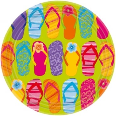 8er Pack Teller Flip Flops, 23 cm