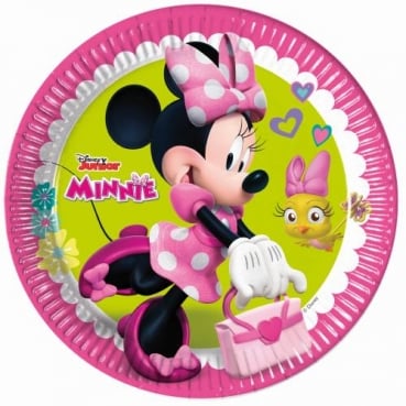 8er Pack Teller Minnie Maus, 23 cm