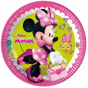 8er Pack Teller Minnie Maus, 23 cm