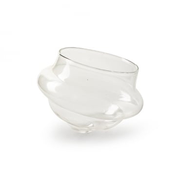 Schwimmglas, Teelichtglas, klar, 75 mm